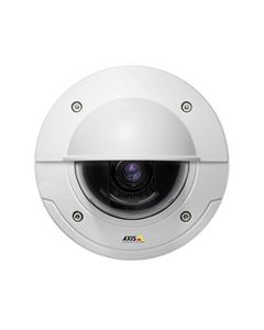 Axis AX P3346-VE-C cámara ip domo 3mp 9mm poe focozoom remoto dn audio 2 vías ivs ip66 nema 4x ik10 con parasol slot sd h264 (AX P3346-VE-C)
