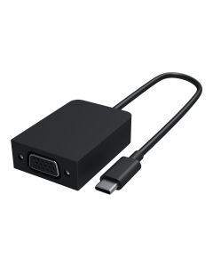 Microsoft HFT-00001 adaptador de cable vídeo usb tipo c vga (d-sub) negro