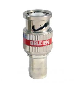 Belden 1506ABHD1 conector coaxial - rf, plenum, hd bnc coaxial, macho recto, compresión, 75 ohm, rg59