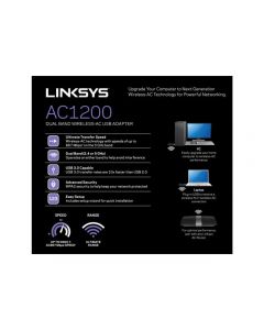 Linksys wusb6300 Adaptador Usb Inlambrico Doble Banda