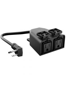 Belkin WSP090 wemo wifi smart outdoor plug enchufe inteligente negro