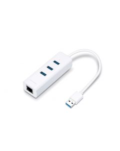 Tp-link UE330 hub de interfaz usb 3.2 gen 1 (3.1 1) type-a 1000 mbit s blanco