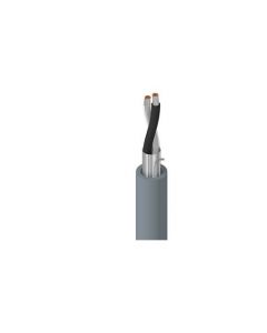 Belden 8760 06010000 multi-pair cable, 1 pair, 18 awg, 16x30 strands, tinned copper, twisted pe insulation, pvc jacket