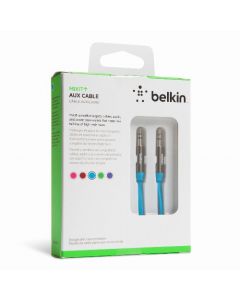 Belkin av10127tt03-blu Av10127tt03blu Cable,3.5mm Audio,mm,flat,straight,