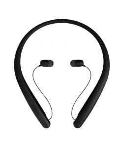 Lg hbs-sl5 negro Audífonos Retractiles Bluetooth 5.0 - Tone Style Negro, Banda Delgada Para Cuello, Con Sonido Meridian, Batería De Larga Duración (8 Horas); Carg