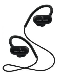Perfect Choice pc-116738 Audífonos Inalámbricos - Negro, Bluetooth, Smarthphone