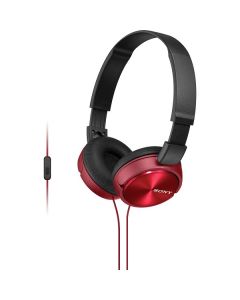 Sony mdr-zx310ap/rcuc Mdr-zx310ap Rcuc Audífonos Tipo Diadema - Rojo, 3.5 Mm, 1.2 M