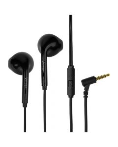 Vorago EP-201-V2  BK audífonos alámbricos ep-201-v2-bk. color negro