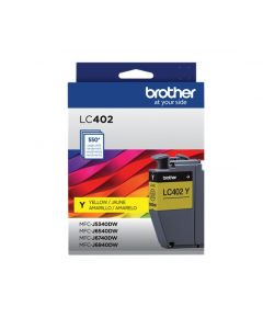 Brother LC402YS cartucho de tinta 1 pieza(s) original rendimiento estándar amarillo