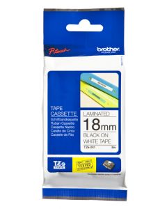 Brother tze-241 Tze241 Cinta Para Impresora De Etiquetas Negro Sobre Blanco Tz