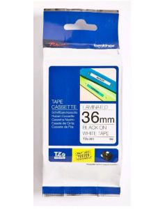 Brother tze-261 Cinta Para Impresora De Etiquetas Negro Sobre Blanco