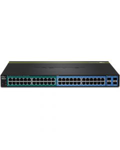 Trendnet TPE-5240WS - pz switch gigabit web smart poe+ de 52 puertos