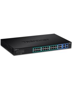 Trendnet TPE-5028WS 28-port gigabit web smart poe  switch 370w