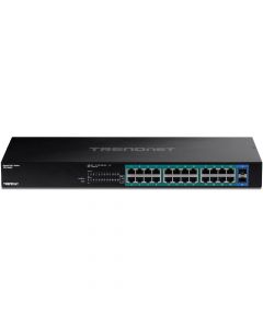 Trendnet TPE-TG83 switch no administrado gigabit ethernet (10 100 1000) energía sobre (poe) negro