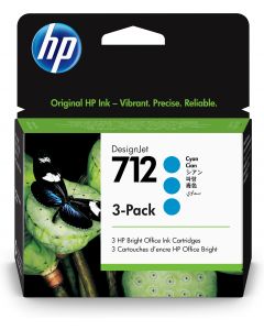 Hp 3ed77a 712 Original Cian 3 Pieza(s)