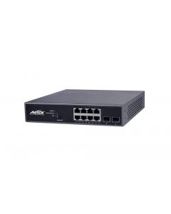 Aetek C50-082-30-130 switch smart poe de 8 puertos 30w  2 sfp gbe