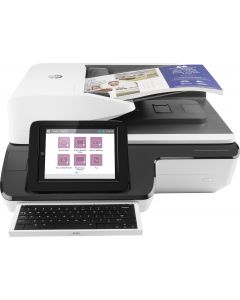 Hp l2763a#bgj Scanjet Enterprise Flow N9120 Fn2 Flatbed & Adf Scanner 600 X 600dpi A3 Negro, Blanco