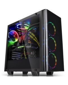Thermaltake ca-1i3-00m1wn-04 Gabinete View 21 Tg Media Torre Negro Atx Ventana