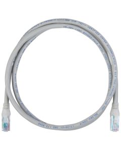 Belden CA21108098 patchcord categoria 6a, conectores rj45 en los extremos, color gris, longitud 98 pies (29.87mt) -