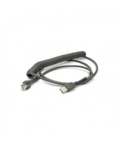 Datalogic cab-441 Adc Type A Coiled Usb Cable Sk