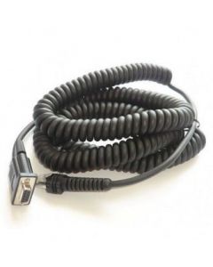 Datalogic cab-472 Cable Rs-232 25p Male Coiled 10 Ft