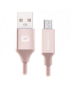Mobifree mb-923620 Cable Usb A Micro 1m - Carga Y Transferencia De Datos, 2.0, Usb, Macho Macho, 1 M, Oro