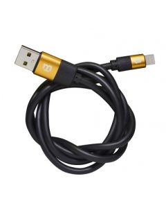 Blackpcs cabllp-2 Cable Usb - Negro, Plástico, Apple, 1 M, Lightning