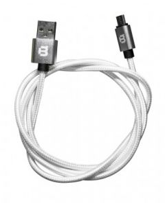 Blackpcs cawmt-1 Cable Usb  - Usb, Micro Macho Macho, 1 M, Color Blanco