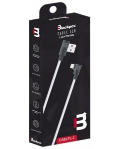 Blackpcs cablpl-2 Cable Usb  - Azul, Plástico, Apple, 1 M, Lightning