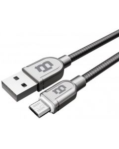 Blackpcs caslte-3 Cable Usb - Usb, Lightning, 1 M, Plata