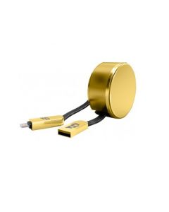 Blackpcs cagmlpr-3 Cable Usb - Usb, Lightning, 1 M, Oro