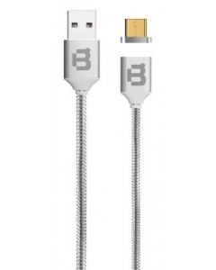 Blackpcs casmtm-2 Cable Usb - Usb, Micro 1 M, Plata