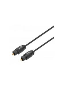 Manhattan 356084 cable de fibra óptica 3 m toslink negro