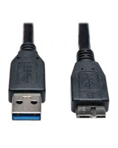 Tripp Lite u326-001-bk U326001bk Tripplite Cable Usb  A Microusb B Machomacho 0 3
