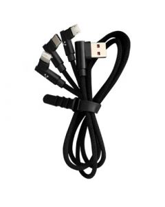 Vorago cab-308 Cable Usb 3 En 1 - A  Tipo Macho Puntas M Negro