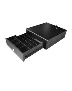 3nstar cd200 Cajon De Dinero Negro 3 Compartimientos Para Billetes Y 4 Monedas