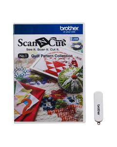 Brother CAUSB1 usb no 1:colección de patrones acolchado
