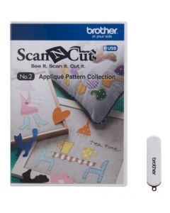 Brother CAUSB2 usb no 2: colección de patrones apliques