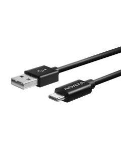 Adata aca2al-200cm-cbk Cable Tipo-c A Usb 2.0 200cm 2.1a 480 Mb S Negro Android Windows, Puerto Reversible