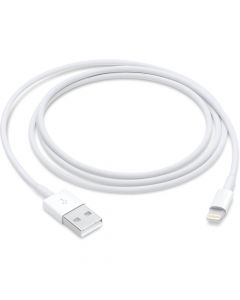 Apple MUQW3AM/A 1m lightning/usb cable de transferencia datos - for computador, adaptador alimentación, enchufe pared, iphone, ipad air, mini, pro, macbook mac pro blanco