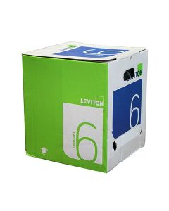 Leviton utpar-mls Bobina Cable Utp Cat6a Azul 305m 100%cobre Riserated