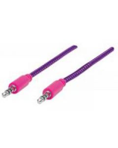 Manhattan 352826 Cable Stereo 3.5 Mm Ipod A 1.0m Textil