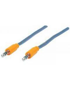 Manhattan 352802 Cable Stereo 3.5 Mm Ipod A 1.0m Textil