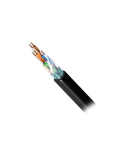 Belden 1212F 0081000 cable ftp cat5e+ forro pvc gris cmr 4 pares 350mhz calibre 24 awg 100% cobre uso interior ideal para instalaciones de seguridad, cctv, video, datos, redes ethernet bobina 1000 pies 305 metros
