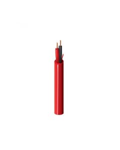 Belden 5320UL D151000 cable de alarma contra incendios forro pvc azul cmr riser-fplr 2c/18awg 2 conductores calibre 18 awg