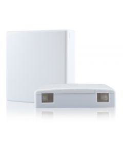 Enson ENS-FOTB caja terminal de fibra optica roseta para dos acopladores sc  lc uso interior