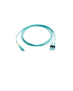 Belden FP3LDSD003M jjumper de fibra optica forro pvc color aqua flamabilidad ofnr riser tipo multimodo om3 50/125 micras conectores lc duplex
