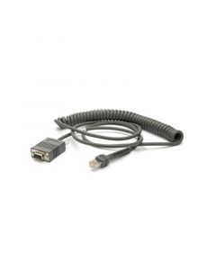 Zebra CBA-R03-C12PAR cable de transferencia datos - 3,66 m en serie db-9 hembra