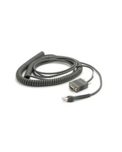 Zebra CBA-R06-C20PBR cable - rs232: db9f 20ft (6m)cl txd-2 wttl current limit protection