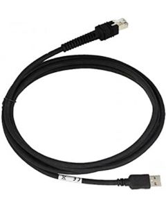 Zebra cba-u46-s07zar Cable - Shielded Usb: Series A Connector 7ft (2m) Straight Bc 12